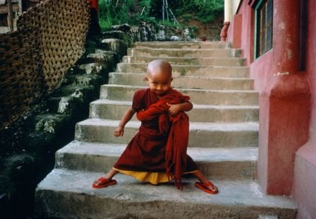 Buddhist Monk India